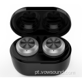 TWS Bluetooth Wireless HiFi Earbuds Fones de ouvido graves pesados